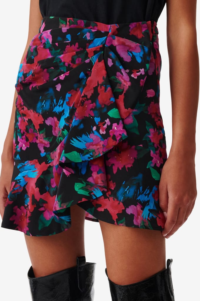 IRO Paris Melissa Skirt Black Multico Taglia: 38 | Minigonne Outlet | Donna | Nero