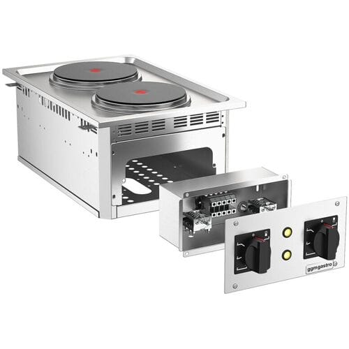 GGM Gastro Einbau Elektroherd - 5,2 kW - 2 Platten Rund