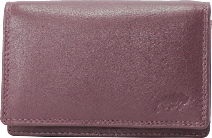 Compacte Leren Dames Portemonnee Bordeauxrood - Ideale Dames Portemonnee Bordeauxrood Leer