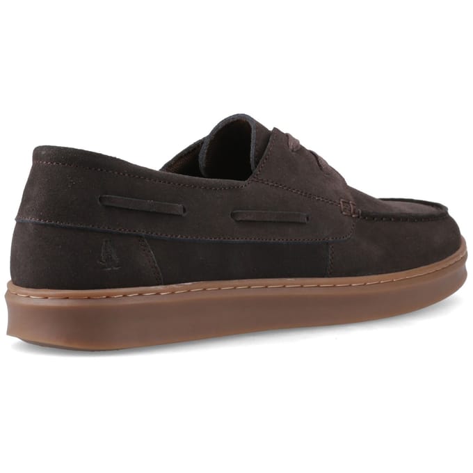 Hush Puppies Madden Leren Heren Chocolade Bootschoenen