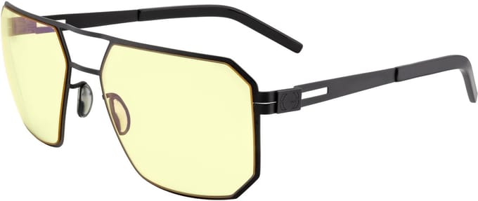GUNNAR - NOVATO, Titanium-collectie - Computerbril - Blauw Licht Bril - Amber/Sun Shift
