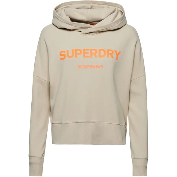 Dames sweatshirt met korte capuchon Superdry Core Sport