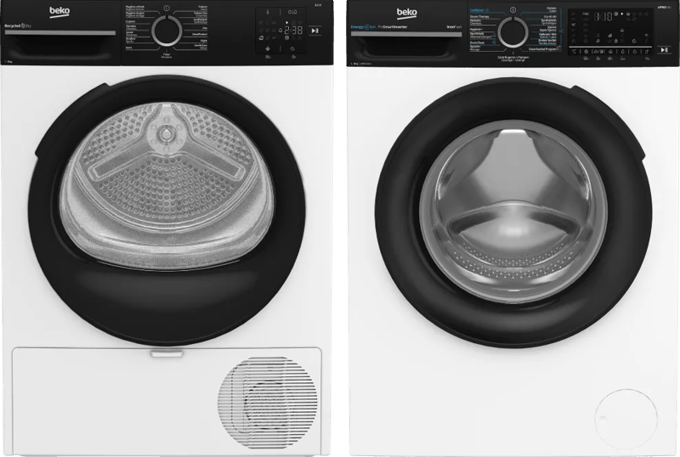 Beko BM5WFU6941B IronFast + Beko BM3T3823B