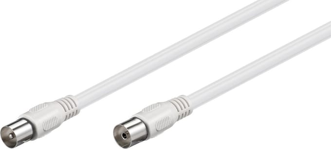 Goobay Antenna Cable (Class A+, >95 dB), 3x Shielded 10 m