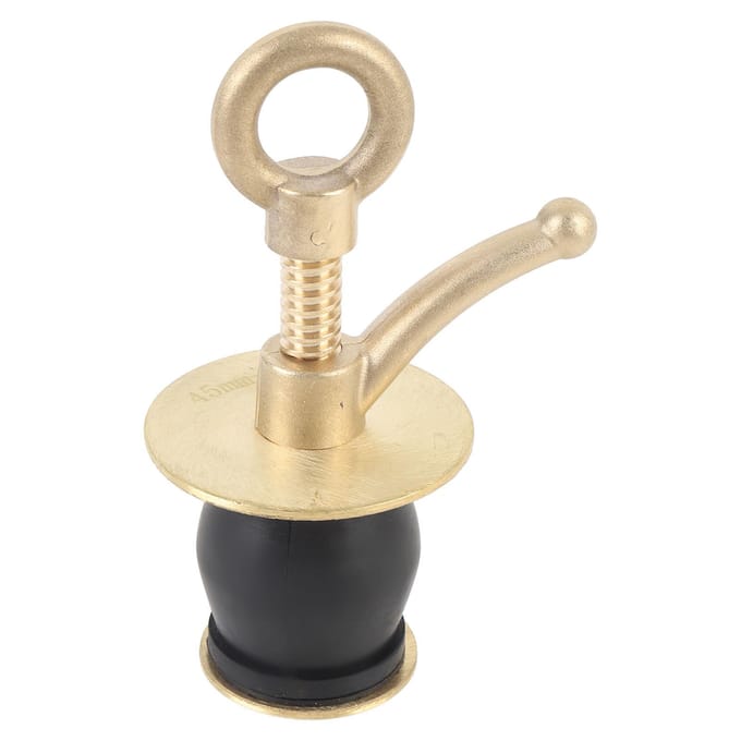 Bootdek Messing Plug IMPA232481 Compact Multifunctioneel Marine Rubber Afvoerplug voor Afvoergat Rioolbuizen