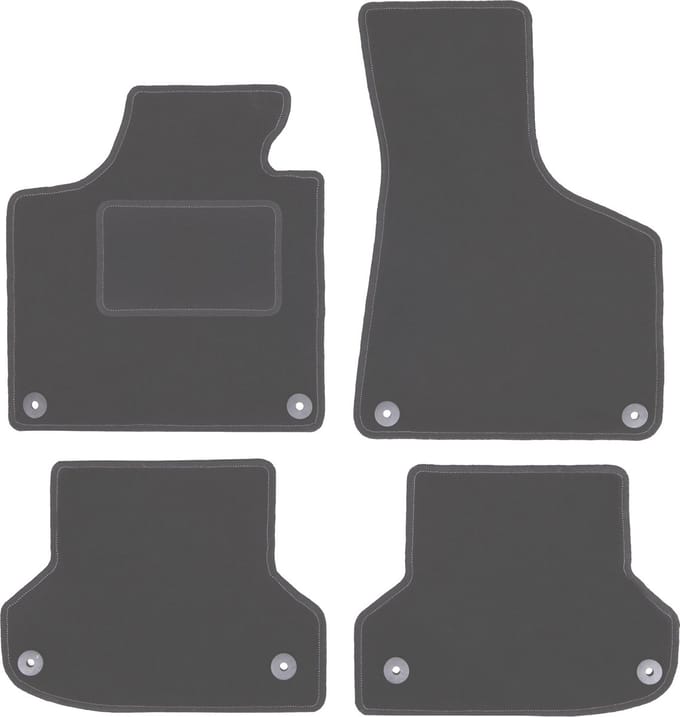 Grafiet automatten voor: Audi A3 8P hatchback, sportback, cabrio (2003-2011)