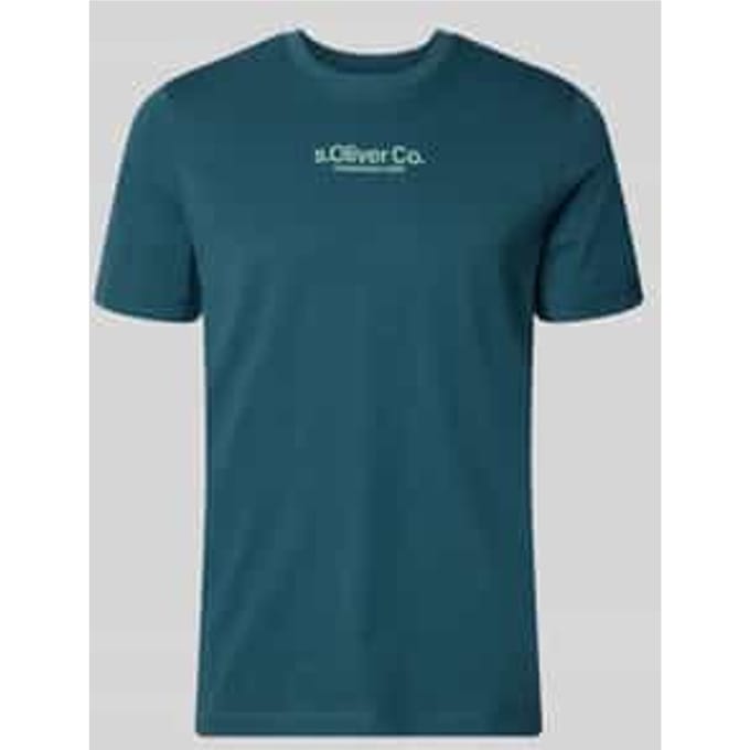 regular fit T-shirt van puur katoen