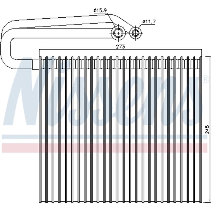 Verdamper, airconditioning NISSENS 92165