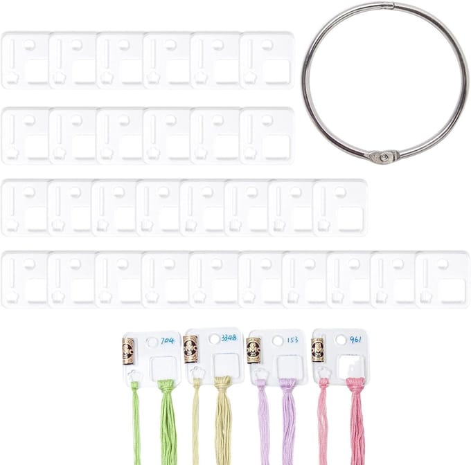 Draad Organizers - Spoelen Set - Hobby Projecten - Klitvrij Houden - Meerdere Maten - Transparant