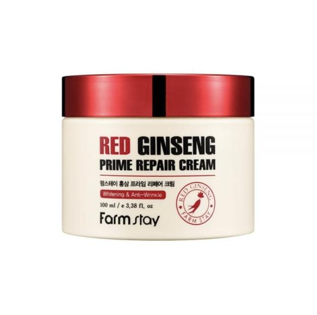FARM STAY Rode Ginseng Prime Repair Cream 100ml (3 opties) 1pcs red