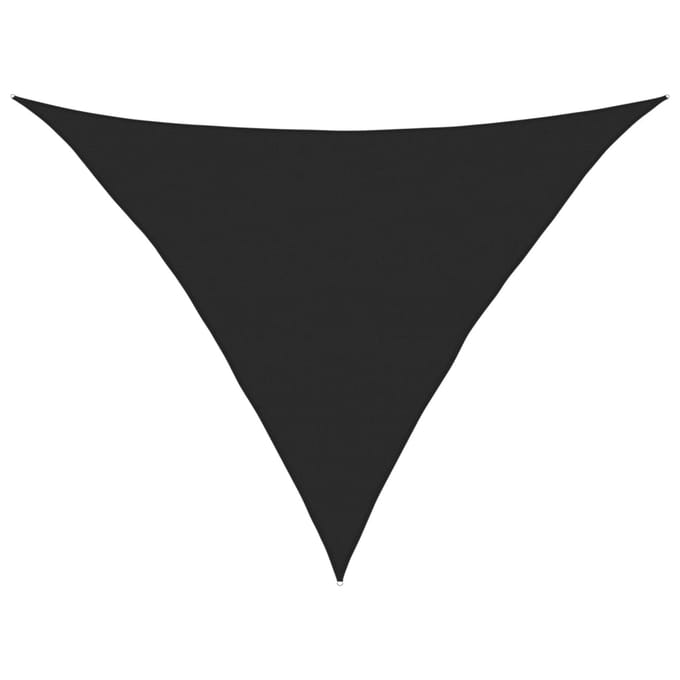 vidaXL - Zonnezeil - 160 - g/m² - 5x5x6 - m - HDPE - zwart