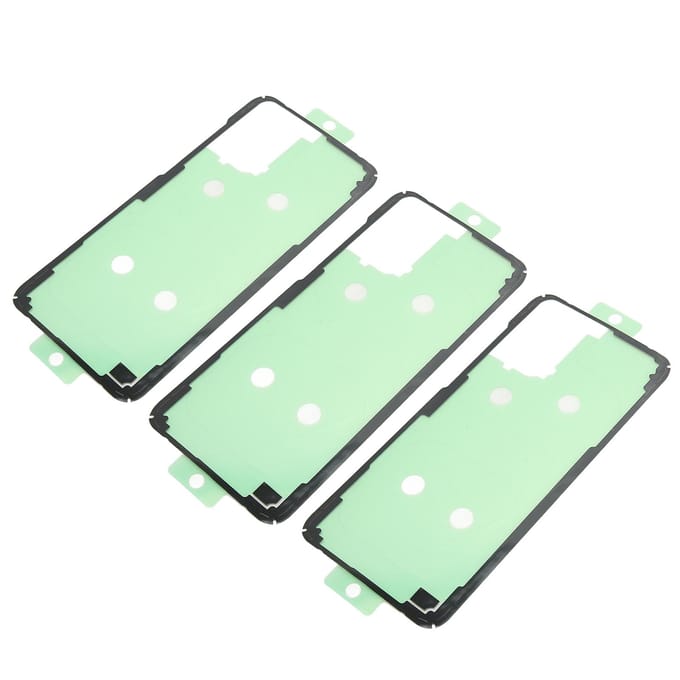 3 stuks Batterij Achterkant Lijm Tape Dubbelzijdig Batterij Achterkant Zelfklevende Sticker voor Samsung beige