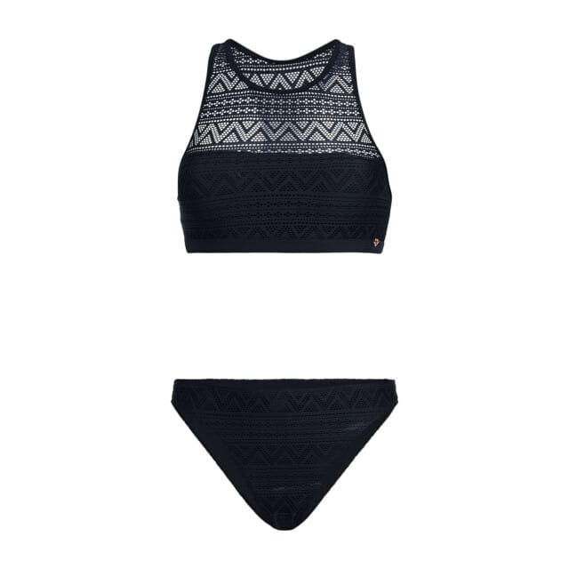 Brunotti - Elena - Bikini Set Zwart - Dames - Sportieve Bikini Set - Uitneembare padding - 42