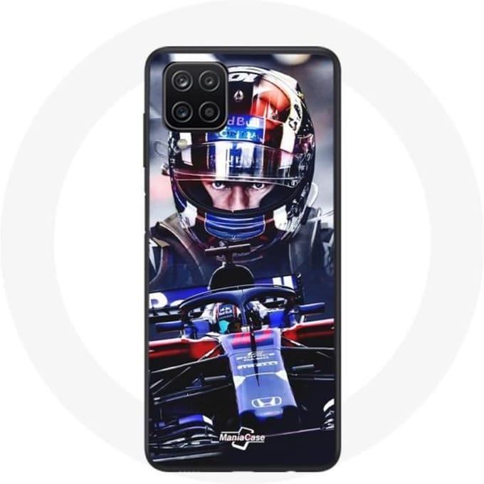 Samsung Galaxy A12 Case Formule 1 Pierre Gasly Franse F1-coureur