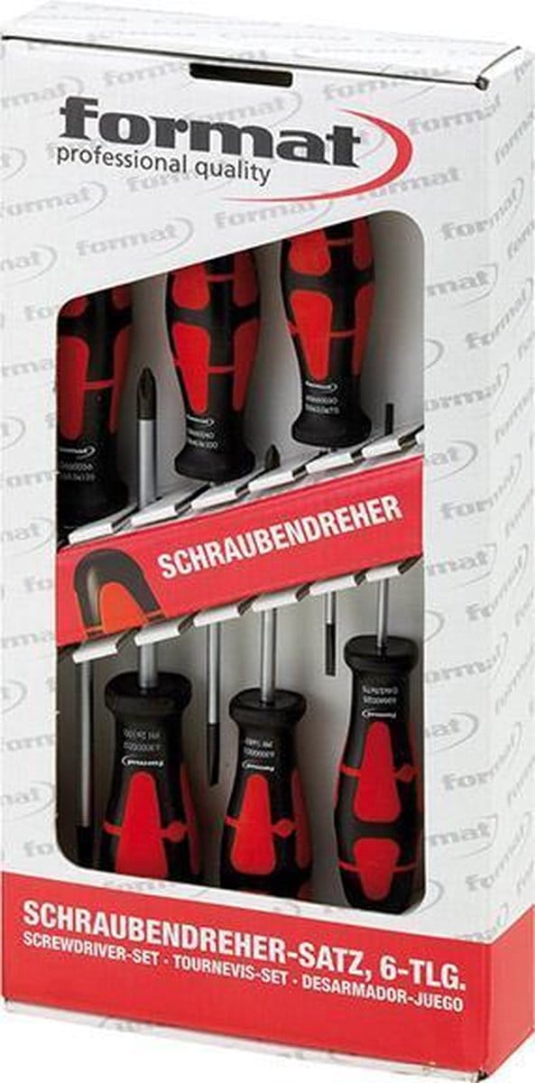 Schroevendraaierset PH rond 6-delig
