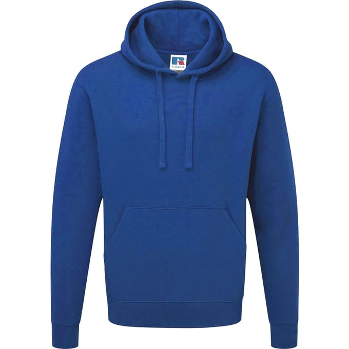 Russell Heren Authentieke Hooded Sweatshirt / Hoodie (Helder Koninklijk)