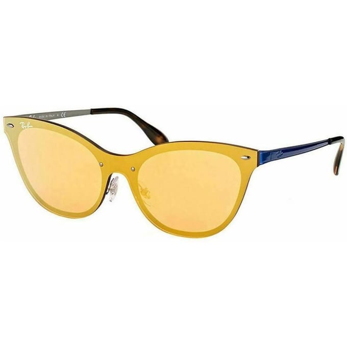 Metalen zonnebril met kattenogen RB3580N90377J43 dames