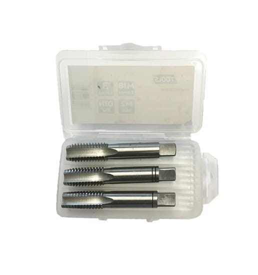 Awtools M-Serie - HSS Tapset - M16x2,00 - Professioneel - 3-delige Set