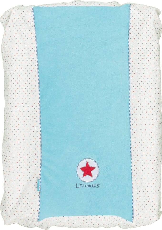 Lief Lifestyle! Aankleedkussenhoes blauw
