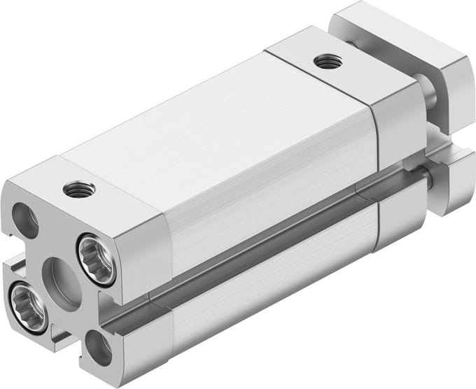Festo Compacte Cilinder 12mm Boring 30mm Slag ISO 21287 Dubbelwerkend - 554210 - P2DMX
