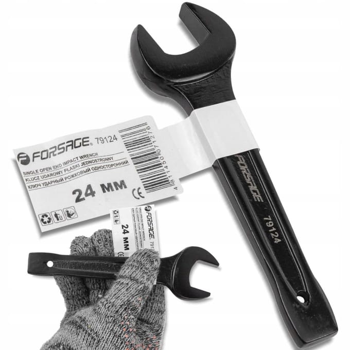 Forcekraft - Ondersteboven Slaan - 24mm Sleutel - Chroom-Molibdeen - Professioneel