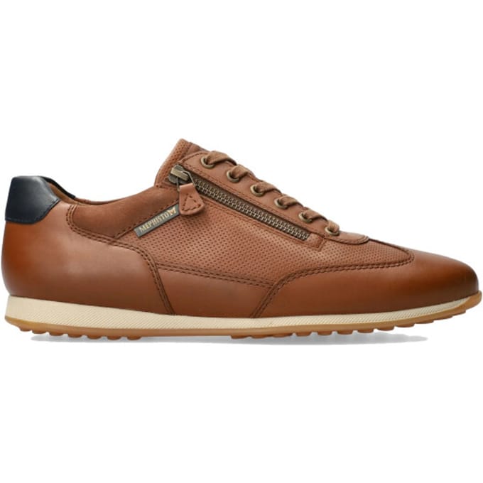 Mephisto Leon - heren sneaker - Bruin - maat 40 (EU) 6.5 (UK)