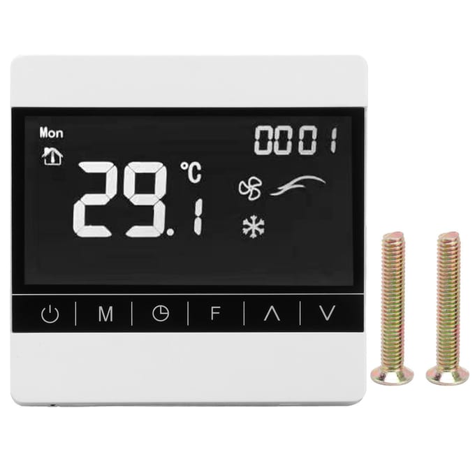 AC220V Vloerverwarming Thermostaat Programmeerbare Intelligente Verwarmings Temperatuurregelaar white