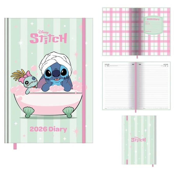 Lilo & Stitch 2026 Agenda Unisex Agenda - meerkleurig - Standard