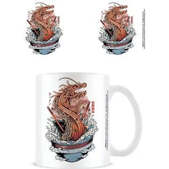Mok voor kinderen Pyramid Ilustrata Dragon Ramen 1°