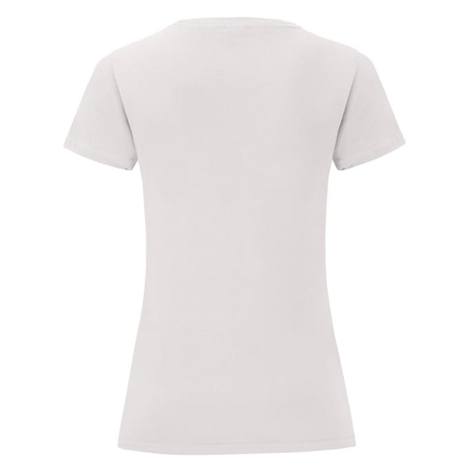 Fruit of the Loom Dames/dames Iconisch 150 T-Shirt (Wit)