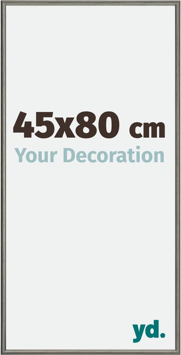 Your Decoration - Fotolijst 45x80 cm - Aluminium - Mercury Structuur - New York