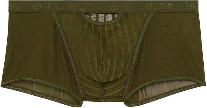 WOH heren microfiber trunk personal allure mesh groen