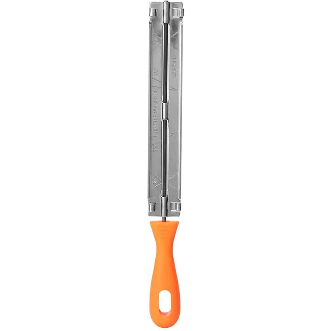 4mm Mechanische Kettingzaagslijpvijlen met Kunststof Handvat Houtbewerking Kettingzaaggereedschap gray