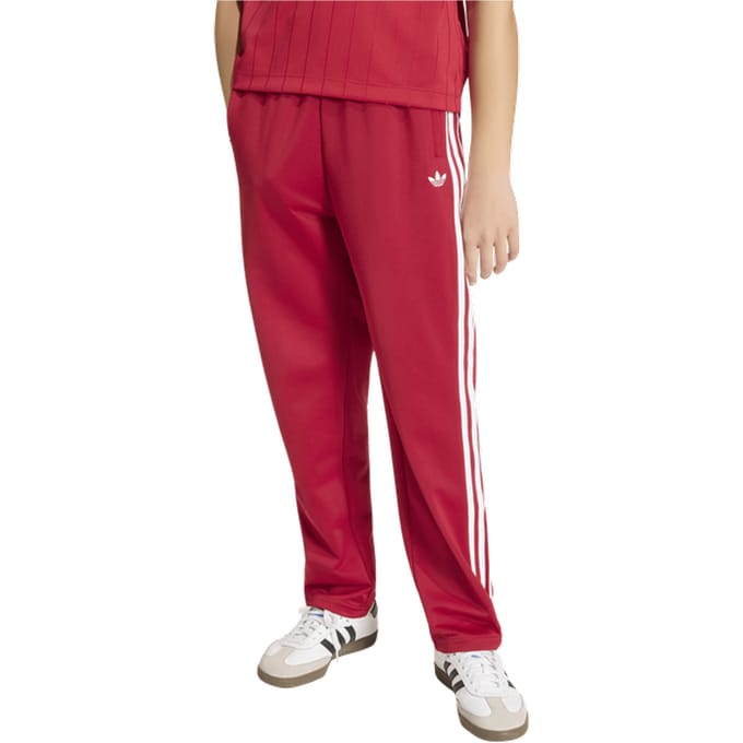 Adidas Firebird Broeken Kinder - Rood - Maat 171 - 176 CM - Poly Mesh