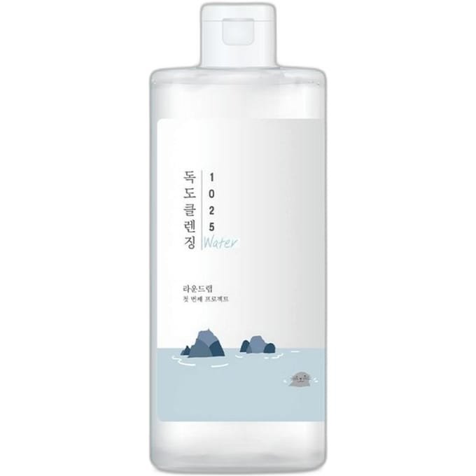 ROUND LAB 1025 Dokdo Reinigingswater Zacht Micellair 400ml white