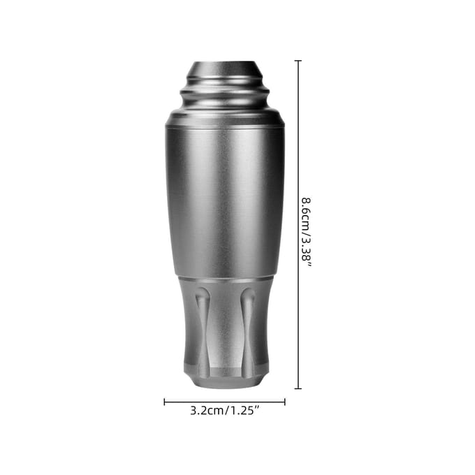 Aluminiumlegering Roterende Tattoo Pen Korte Pen-type Tattoo Machine Shader Liner Motor Stroomkabel Kit 0