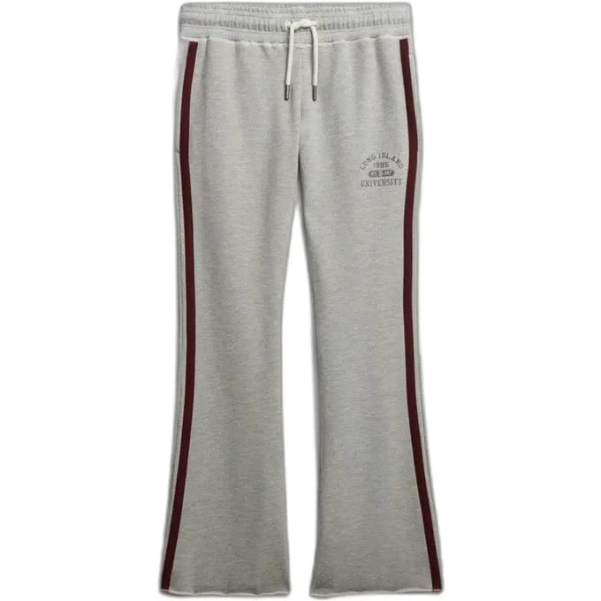 Vrouwelijke flare joggingbroek Superdry Athletic Essentials Stripe