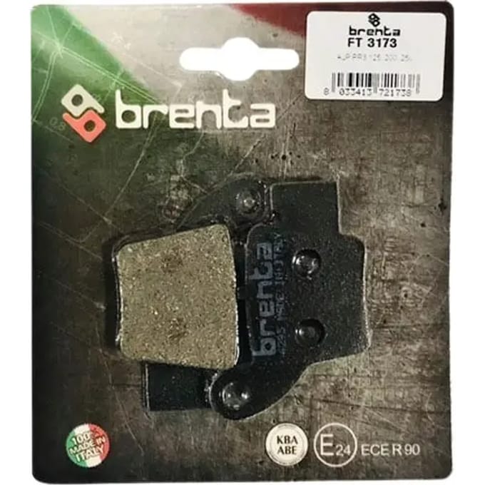 Organische motorfiets remblok Brenta