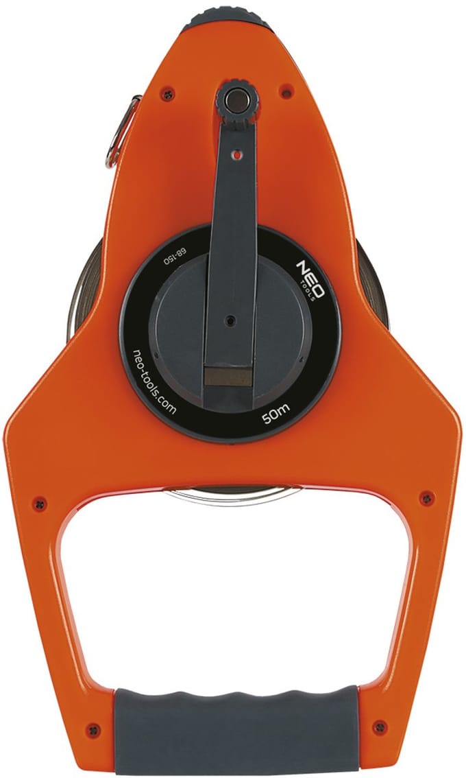 NEO Serie - Stalen Meetlint - 50m - Nylon Coating - Ergonomische Handgreep