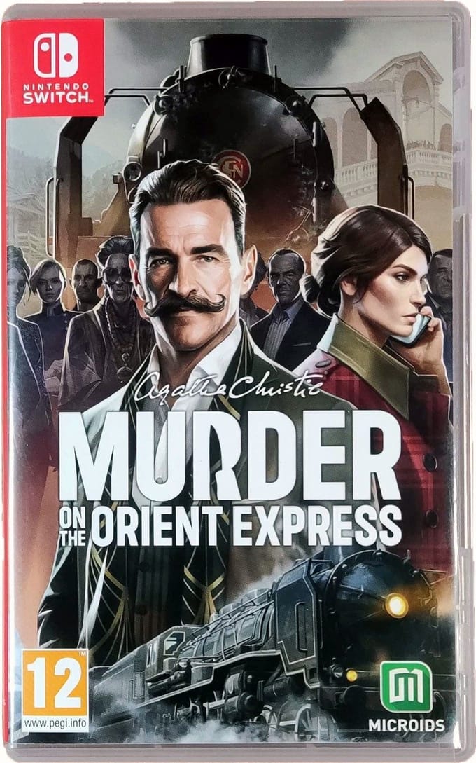 Nintendo Games Switch Agatha Christie-murder On The Orient Express Transparant PAL