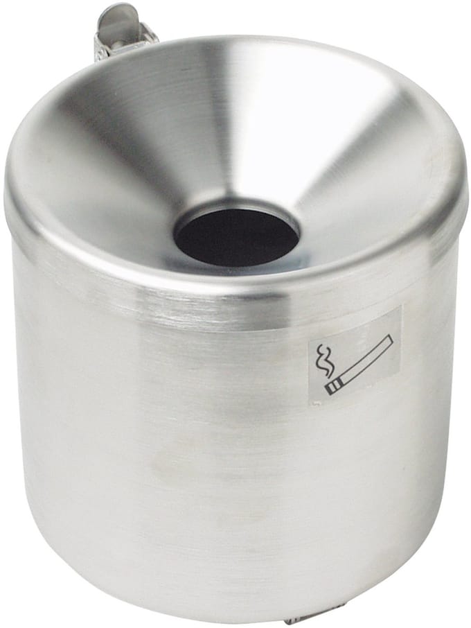 Meva - RVS Wandasbak - Ø15cm - Binnen en Buiten - Decoratief