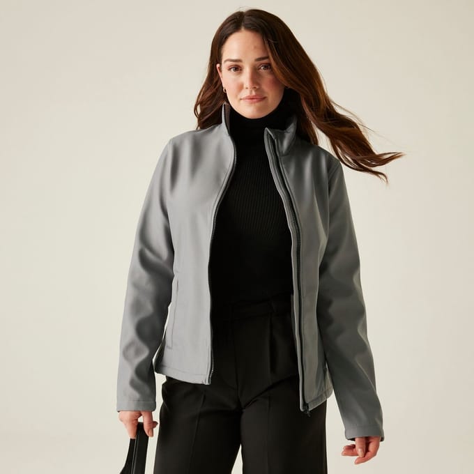 Jas Hiking Dames Waterdicht Ademend Ablaze Printable Softshell