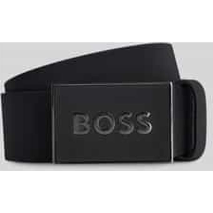 Riem van echt leer model 'BOSS_ICON'