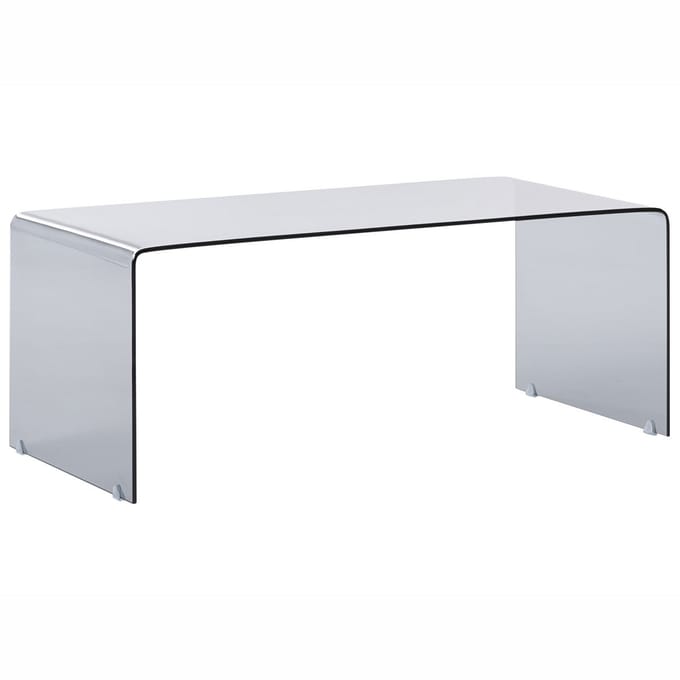 KENDALL - Salontafel - Zwart - Veiligheidsglas