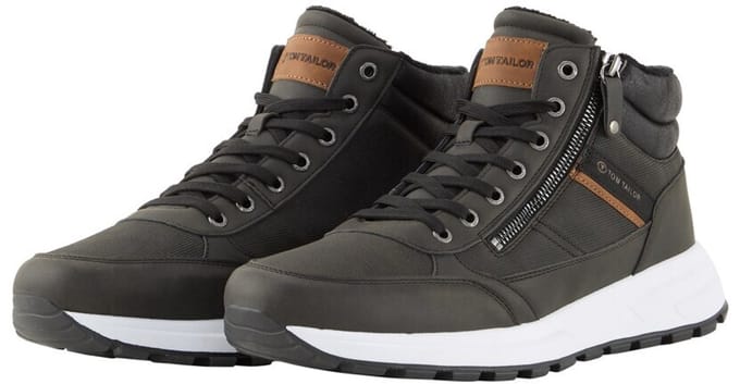 Tom Tailor - Laarzen met voering - Maat 40 - black