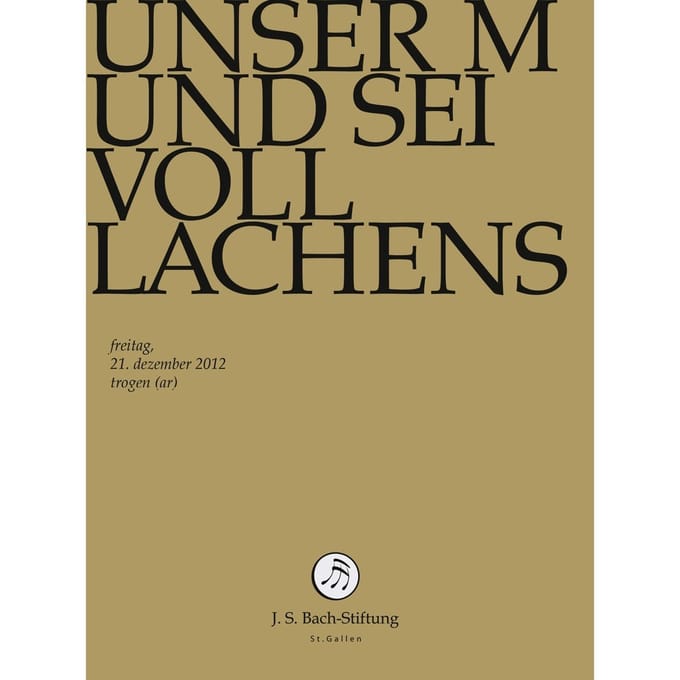 Chor & Orchester Der J.S. Bach-Stiftung, Rudolf Lutz - J.S. Bach: Unser Mund Sei Voll Lachens B (DVD)