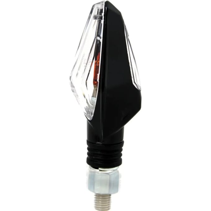 Motorfiets knipperlicht lamp Chaft sliver