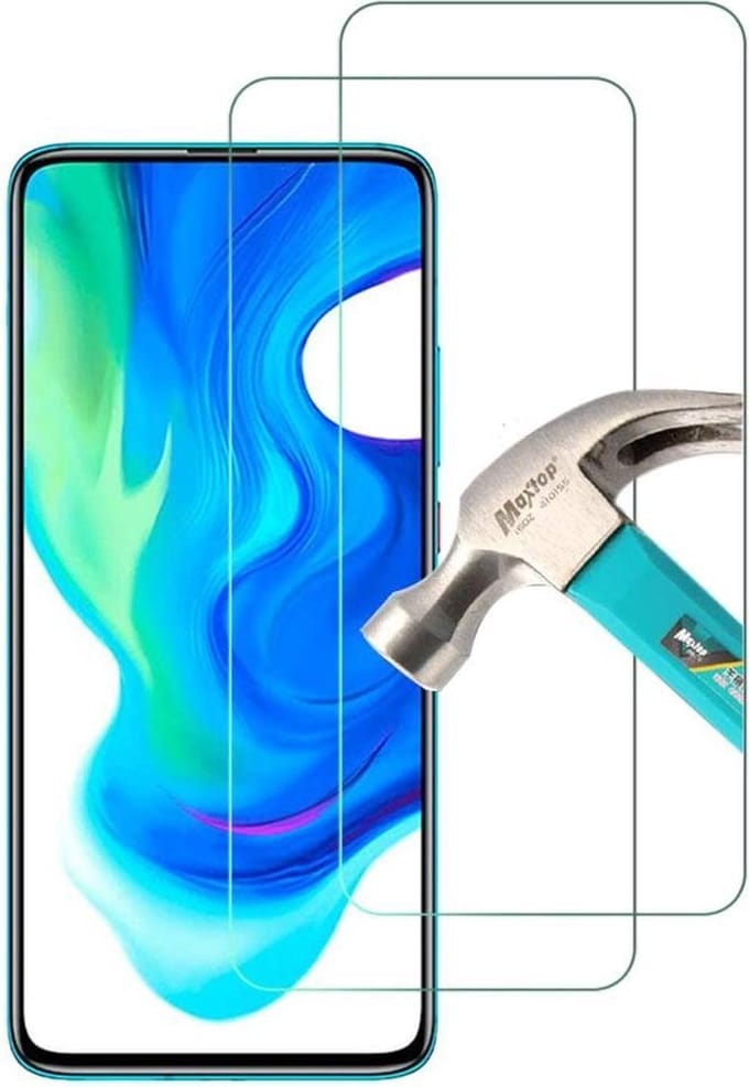 Screenprotector Glas - Tempered Glass Screen Protector Geschikt voor: Xiaomi Poco F2 Pro - 2x
