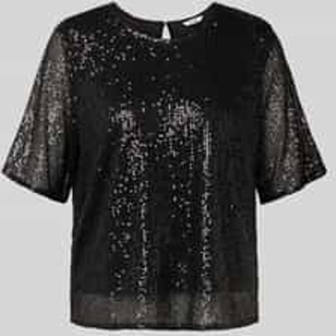 Blouseshirt met pailletten, model 'Emrilla'