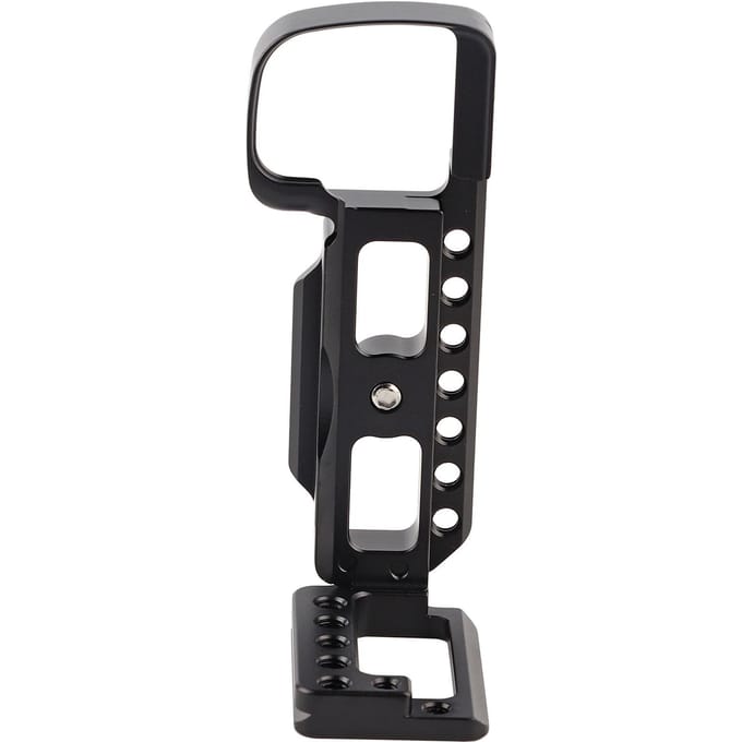 Aluminium Snelkoppelingsplaat Verticale Opname L-Beugel voor Sony A6400 Systeemcamera black